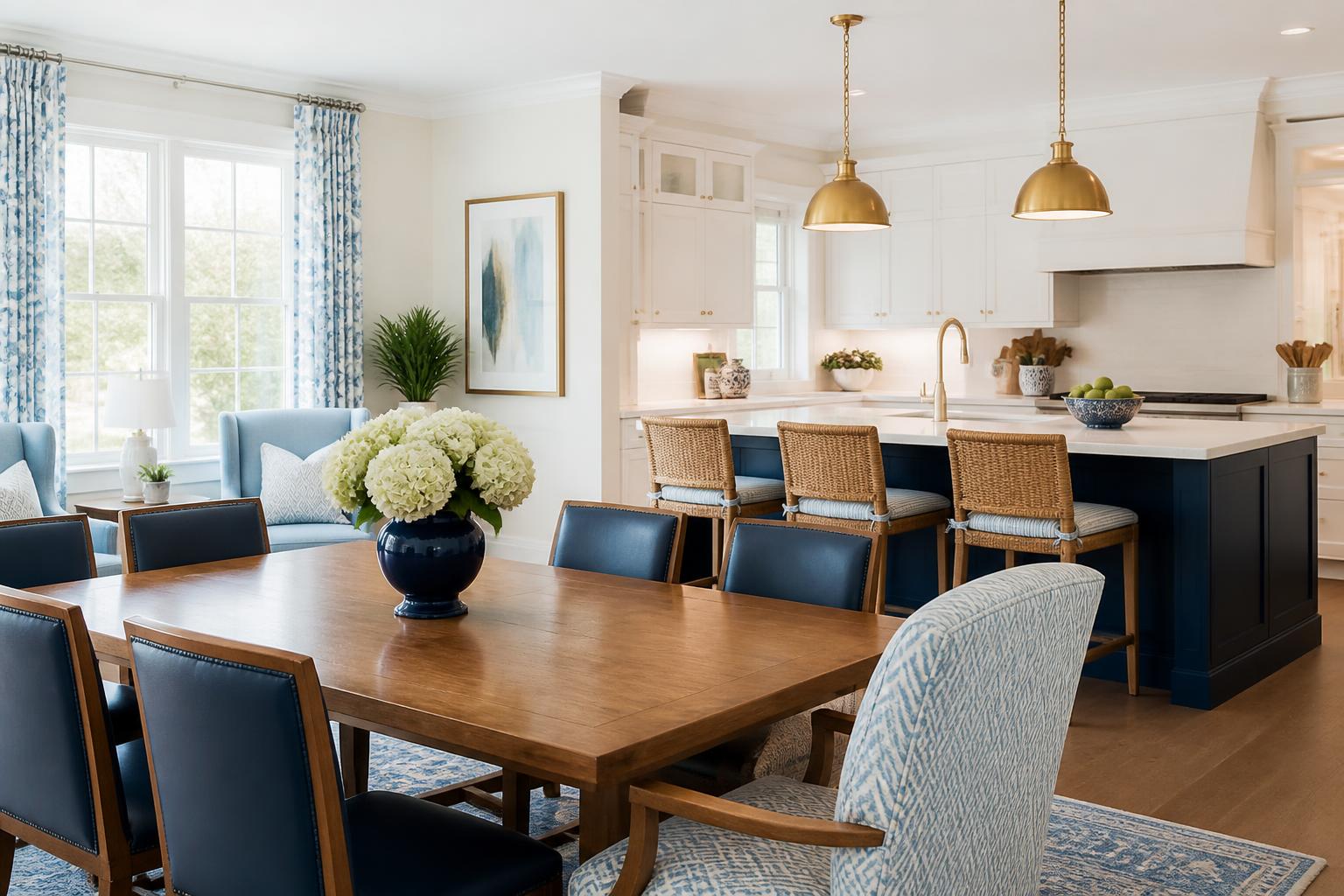 Clean, bright shared kitchen